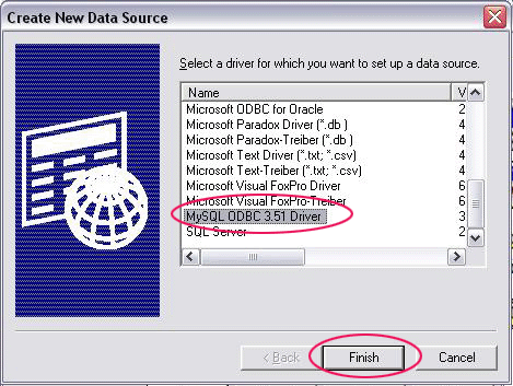 MySQL data source