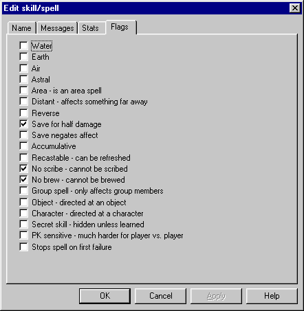 Skill flags - 7K
